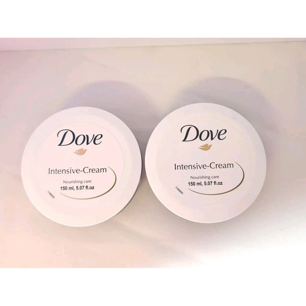 Dove Intensive Cream Nourishing Care 150ml 5.07 oz Moisturizing Cream 2 Pack New